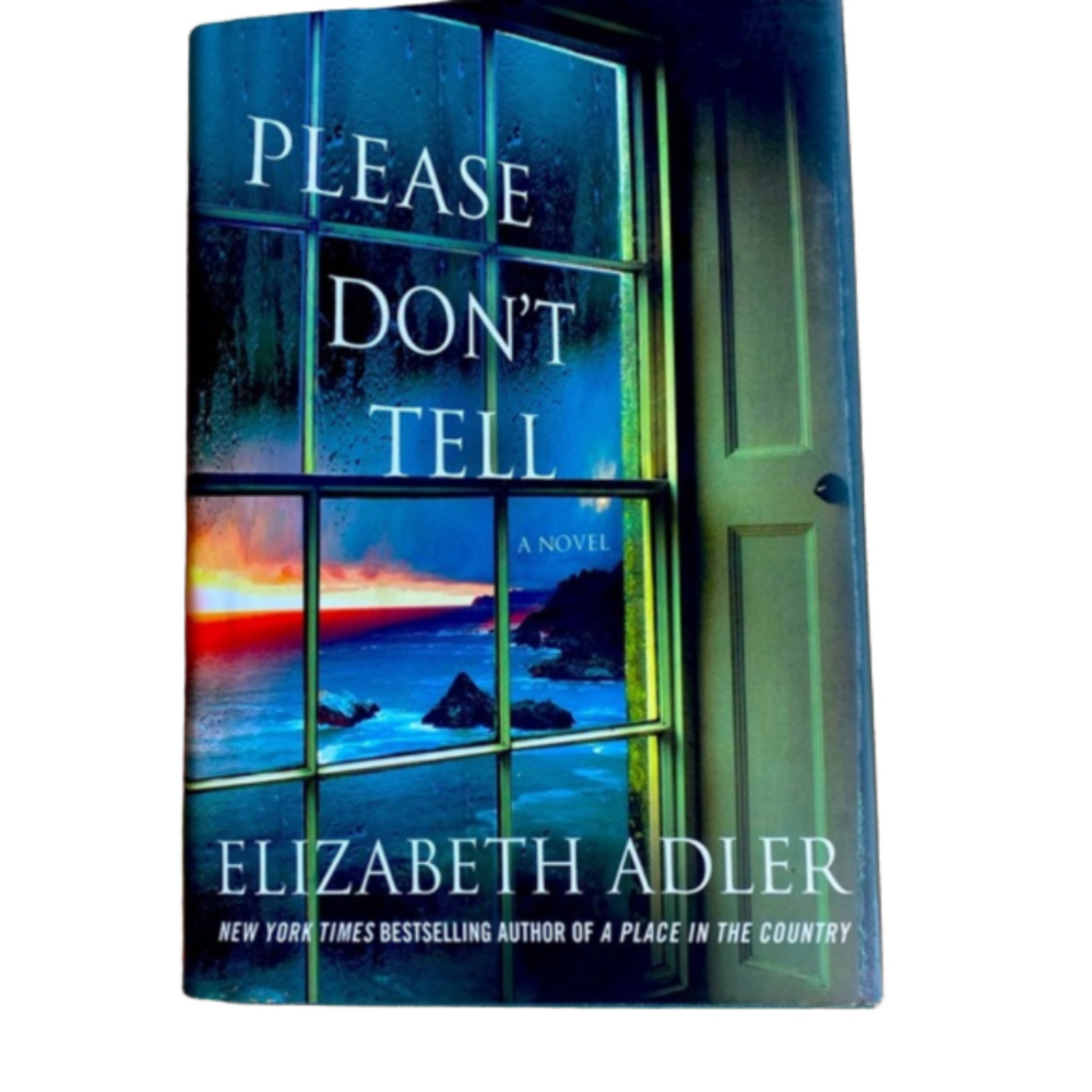 Elizabeth Alder “Please Don’t Tell” Hardcover